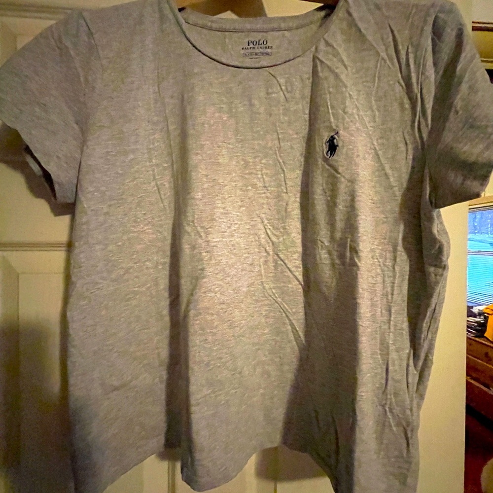 Polo set of two women  tshirts, grey X-Large